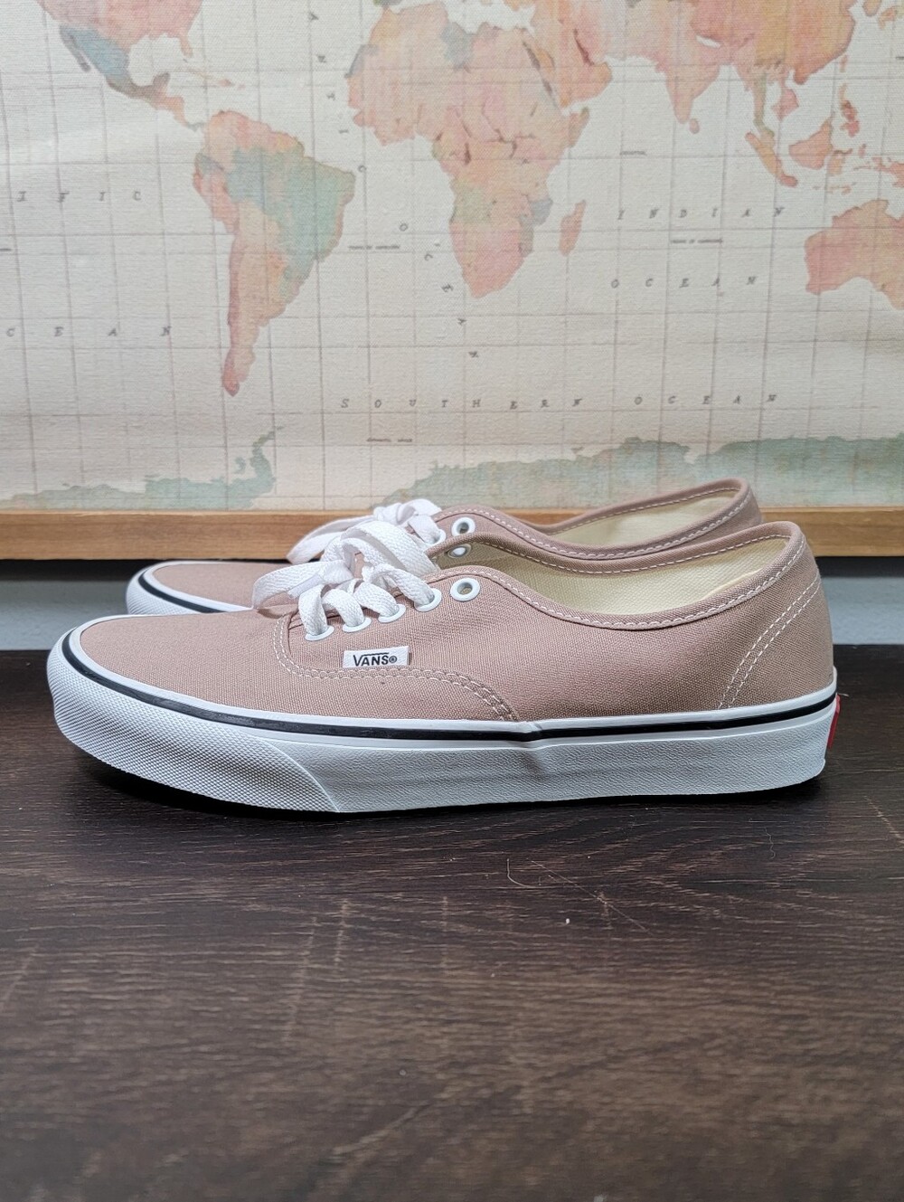BRAND NEW Vans Authentic "Tan/ White" Women's Size 9.0